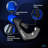 ▶ Herramientas profesionales de abocinamiento – Juego de herramientas de abocinamiento HVAC de alta resistencia con herramienta de abocinamiento de cobre para tubos de 1/4-3/4 pulgadas