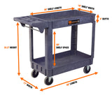 WEN Carro utilitario de servicio, capacidad de 500 libras, 40 x 17 pulgadas