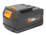 WEN  Batería de Repuesto Recargable de Iones de Litio (20 V, máx. 5,0 A), Color Negro