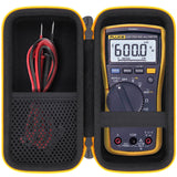 ▶ Portafolios rígidos para multímetro digital, Fluke Volt Meter Organizador (solo funda)