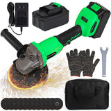 ▶  Esmeriladora Angular De 9600RPM - Herramientas De Amoladora Angular De Potencia De 20 V,Molinillo Inalámbrico De Iones De Litio M18 Con Protector Resistente a Explosiones