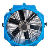 Ventilador Axial Soplador mover aéreo Comercial secador de piso, Azul, 1
