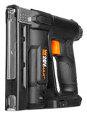 WEN 20538 - Clavadora Brad de calibre 2 en 1 de 20 V Max y grapadora de corona T50 con batería y cargador de 2.0 Ah