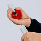 Cortador para tubos de plástico y manguitos de sellado 72 mm 90 22 10 BK Knipex BiX®