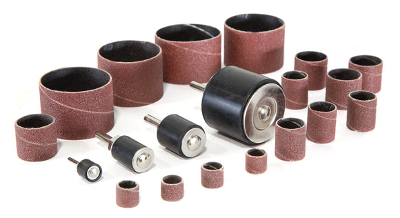 WEN DS164 Kit de tambor de lijado de 20 piezas para prensas de taladro y taladros eléctricos