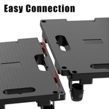 Furniture Mover Dolly 4 ruedas de alta resistencia para muebles pequeños con 4 ruedas de 420 libras de capacidad, plataforma rodante con diseño entrelazado, plataforma plana con ruedas, color