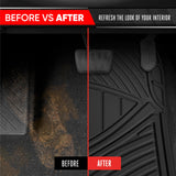 ▶ Tapetes  alfombrillas de goma & carga alfombrilla de maletero Set Negro Heavy Duty - sin olor, Extreme Duty (negro)