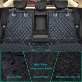 ▶ Cubierta Asiento Coche Perro,Funda Perro Mascota Impermeable y Resistente.Alfombra de Asiento de Estilo Protector Antidesliante,Universal para SUV,Camión,Transportar y Viaje