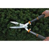Tijeras de setos con palanca de potencia, cuchillas de acero inoxidable de 8 pulgadas, tijeras de corte de plantas con hoja de acero afilada de precisión