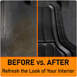 ▶ Tapetes 4 piezas para todas las estaciones, negro