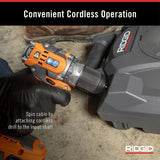 Máquina de limpieza de drenaje profesional de pared a pared, limpiador de drenaje compacto para tuberías de 1-1/4" a 2"