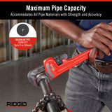 ▶ Llave Stillson HD 12" de Servicio Pesado para Tuberías, Herramienta Multiusos, Tuberías, Plomería Profesional