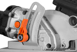WEN 3625 Sierra circular compacta biselada de 5 amperios, 4-1/2 pulgadas con láser y estuche de transporte