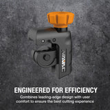 ▶ Cortador de tubos | Diámetro exterior de 1/8 a 3/4 pulgadas, 2 cuchillas de corte afiladas, función de rodamiento de bolas, cortador de tubo de cobre de aleación de aluminio NAVAC