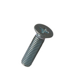 Tornillo Cabeza Plana  Phillips Metrico Galvanizado  M6 x 50