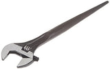 ▶ CRESCENT Llave de construcción de óxido negro ajustable de 10 pulgadas Crescent