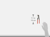 ▶ KNIPEX Alicates de cocodrilo (17,7 cm)