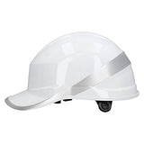 ▶ Casco, Equipo de protección de construcción Tira reflectante fluorescente para sitios de construcción Ingeniería energética, inspecciones, construcción de ferrocarriles
