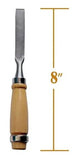 Cincel Formon Juego Madera Gubia Carpintero Tallado 12pzs