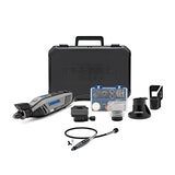 ▶ DREMEL -  Kit de herramientas rotativas de alto rendimiento con luz LED, 5 accesorios y 40 accesorios Plus Dremel 225-01 Flex-Shaft (2 artículos)