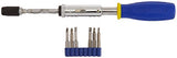 ▶ Kit de destornillador/taladro de 9.5 a 12 pulgadas con sistema de clic y empuje, hexágono de 1/4 de pulgada con punta redonda.