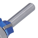 ▶ Broca fresadora r Edge Router-3Pcs bit 1/4in Shank 4 Tooth Round Routers bits para carpintería