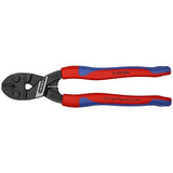 ▶ KNIPEX Herramientas - Cortador de pernos compacto CoBolt (7102200), agarre cómodo de 8 pulgadas