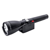🔦 Linterna recargable Maglite.- LED recargable, sistema 1, adaptador de encendedor de cigarrillos CC de 12 voltios o convertidor de CA de 120 voltios, color negro
