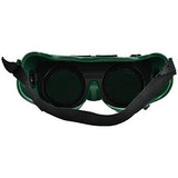 Gafas de soldadura de doble capa, seguridad de soldadura ajustable Protección de los ojos Gafas soldadoras Gafas protectoras de seguridad
