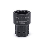 ▶ CRESCENT JUEGO DE LLAVE AJUSTABLE 8" 3 EN 1 CON DADOS X6 CON ESTUCHE (12 PZAS)