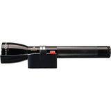 🔦 Linterna recargable Maglite.- Cargador LED con base, color negro