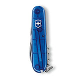 ▶ Victorinox Navaja Spartan, Azul Transparente, 12 Usos