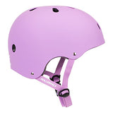 ▶ Casco Multi-Sport, Doble Certificado de Seguridad, Interior Extra acolchonado Unisex Adultos,Lila Grande