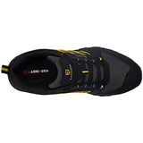 ▶ LARNMERN Zapatos con Punta de Acero para Hombre, Botas de Trabajo de Seguridad indestructibles y Antideslizantes, cómodas Zapatillas antipinchazos para Hombre L91182(28.0 cm, Negro y Amarillo)