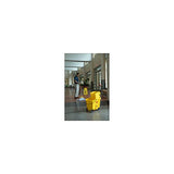 Rubbermaid Commercial Products Letrero"Caution Wet Floor" de 26 pulgadas, 2 caras, amarillo  1.5 x 11 x 26.5 pulgadas
