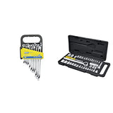 ▶ Surtek 140461 Juego de 11 Llaves Combinadas Pulido Espejo, 12 Puntas Métricas en Rack, Foy + Pretul SET-39, Set de Herramientas para mecánica, 39 Piezas