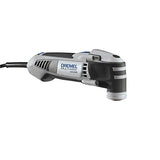 ▶ DREMEL - Multi-Max - Kit de herramientas oscilantes de bloqueo rápido de 2,5 amperios (Reacondicionado)