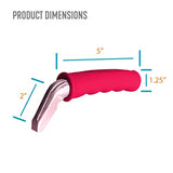 ▶  Automotive Support Handle Mobility Aid & Car Cane Vehicle Stand Assist Grab Bar Handle - Red