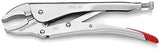 KNIPEX - 41 04 300 Tools - Alicates de bloqueo, mandíbulas redondas, cromo (4104300)