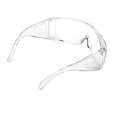 Beliken ANSI Z87.1 - Gafas de seguridad industriales con lente antivaho, lentes de seguridad transparentes con lentes antiarañazos, lentes interiores (transparente)