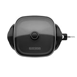▶ BLACK+DECKER  Sartén Eléctrico , con Regulador de Temperatura, SK1212B