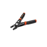 ▶ CRESCENT Pelacables de doble material Combo de alicates y , negro Crescent 2 en 1
