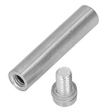 🔩 Tornillo de soporte de letrero, acero inoxidable Fácil de instalar Tornillos de soporte de 12x60 mm para colgar cuadros Instalación