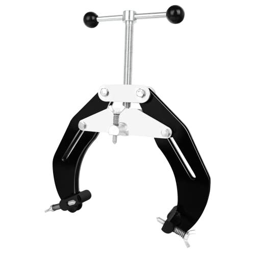 ▶ Abrazadera de tubo, 2 a 6 pulgadas, herramienta de alineación de tubería de acero con diseño ligero, abrazadera ultra de alta resistencia con tornillos de acción rápida, color negro