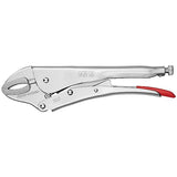 KNIPEX - 41 04 300 Tools - Alicates de bloqueo, mandíbulas redondas, cromo (4104300)