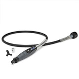 ▶ DREMEL -  Kit de herramientas rotativas de alto rendimiento con luz LED, 5 accesorios y 40 accesorios Plus Dremel 225-01 Flex-Shaft (2 artículos)