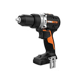 ▶ WORX Taladro de martillo inalámbrico de 1,27 cm Worx WX352L.9 20V Power Share (solo herramienta)