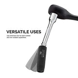 ▶ NEIKO Juego de barras de extensión oscilantes | 9 piezas | Unidades de 1/4", 3/8", 1/2" | Acero Cr-V