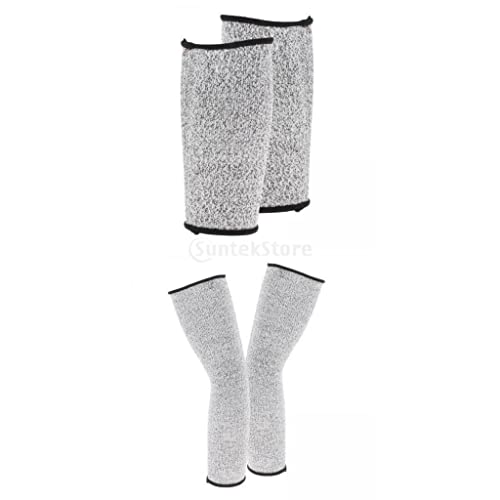 ▶ Mangas Protectores de brazos de 2 piezas, resistentes cortes, piel fina, moretones, de trabajo jardín