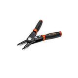 ▶ CRESCENT Pelacables de doble material Combo de alicates y , negro Crescent 2 en 1